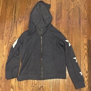 Revelation Girls Zip Up Hooded Sweatshirt Size XL